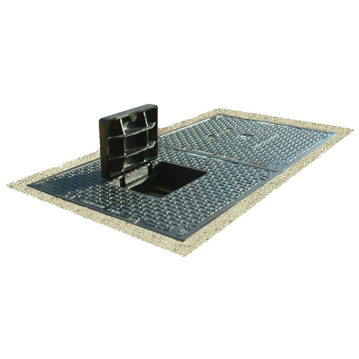 Solid Top Single Hydrant Box B125
