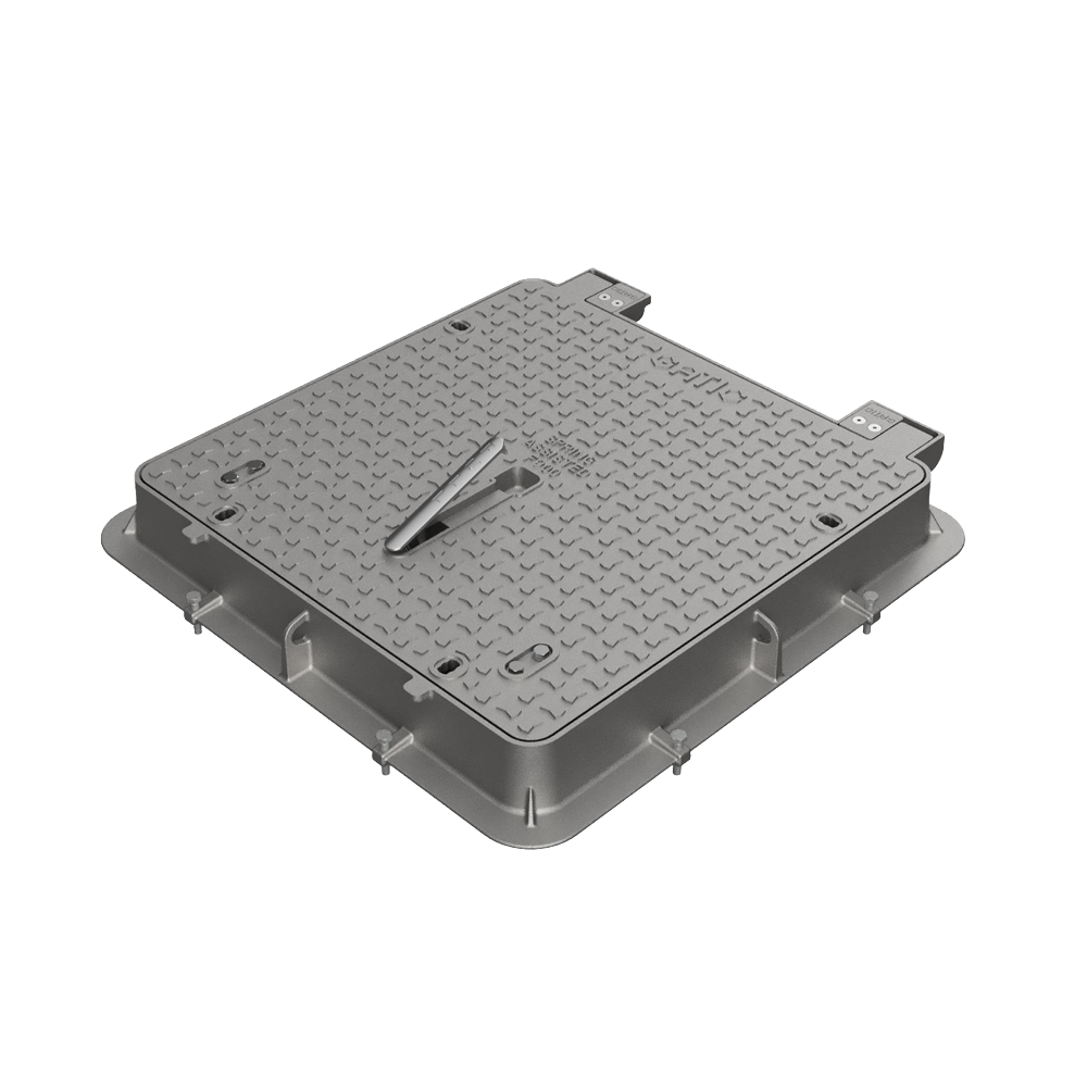 Solid Top Single Assist Lift Cover & Frame (LFA) B125