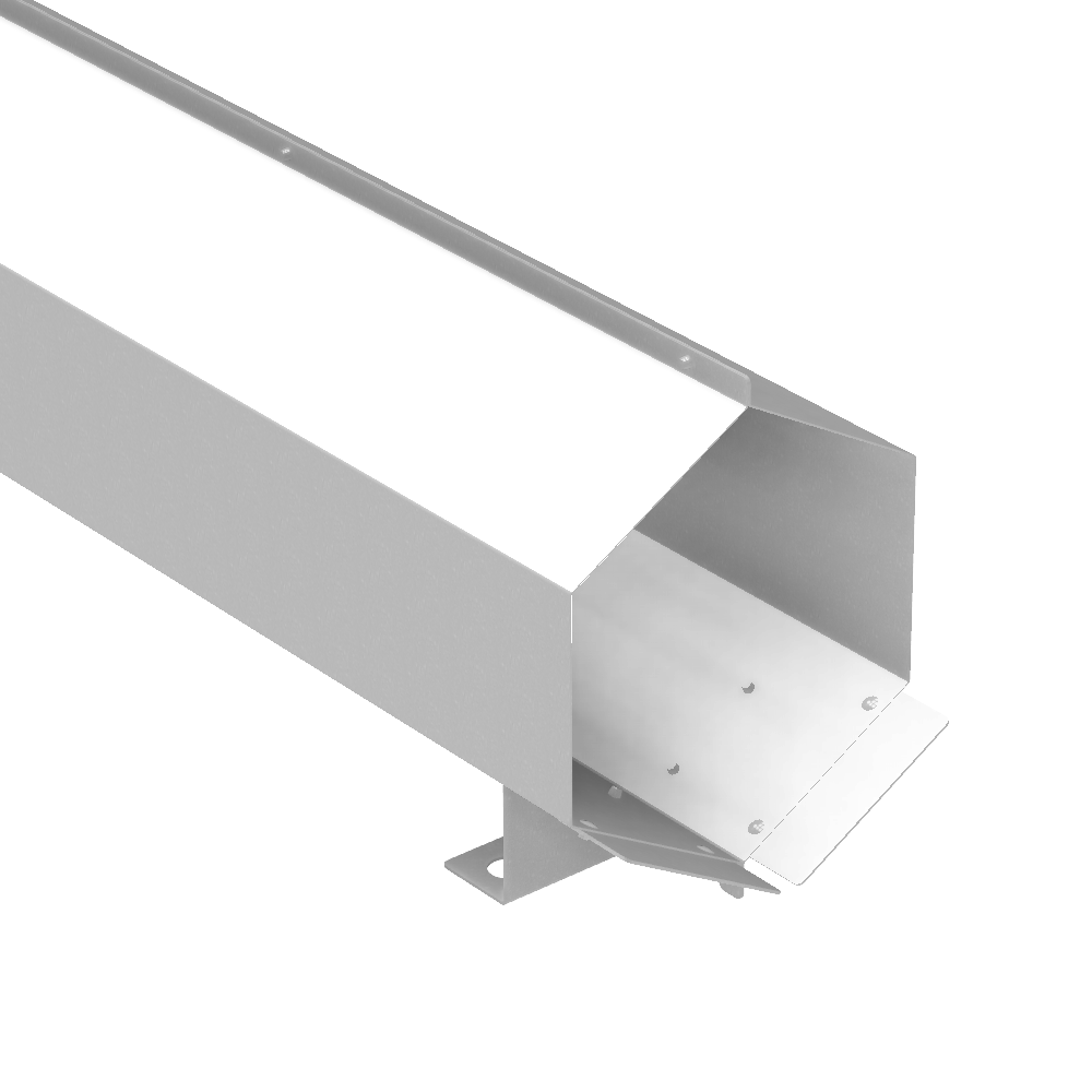 Gatic Slotdrain Accessories 500mm Channel Pipe 3.0m Length